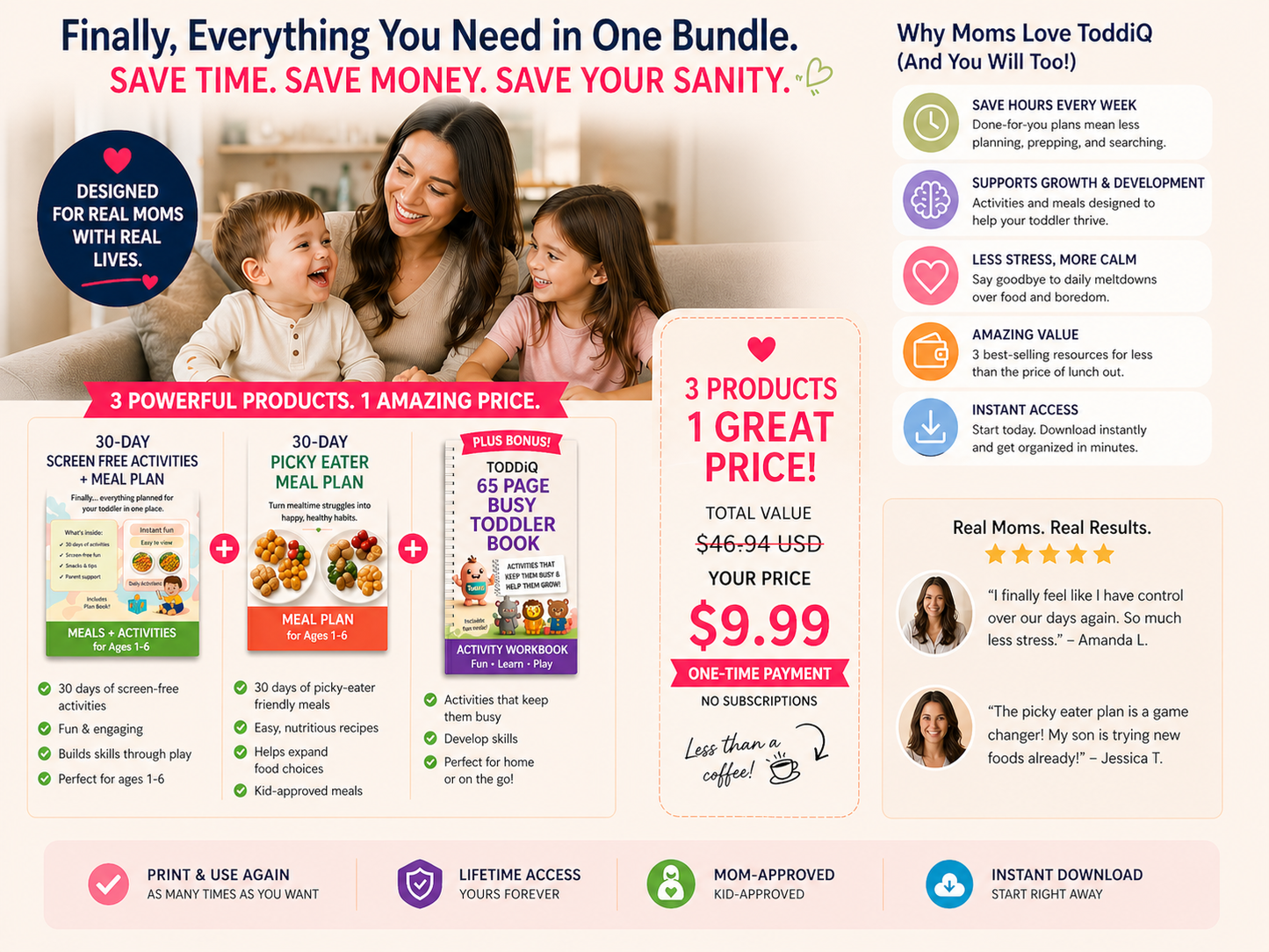 The Ultimate Toddler Bundle (Meals + Activities + Bonus)
