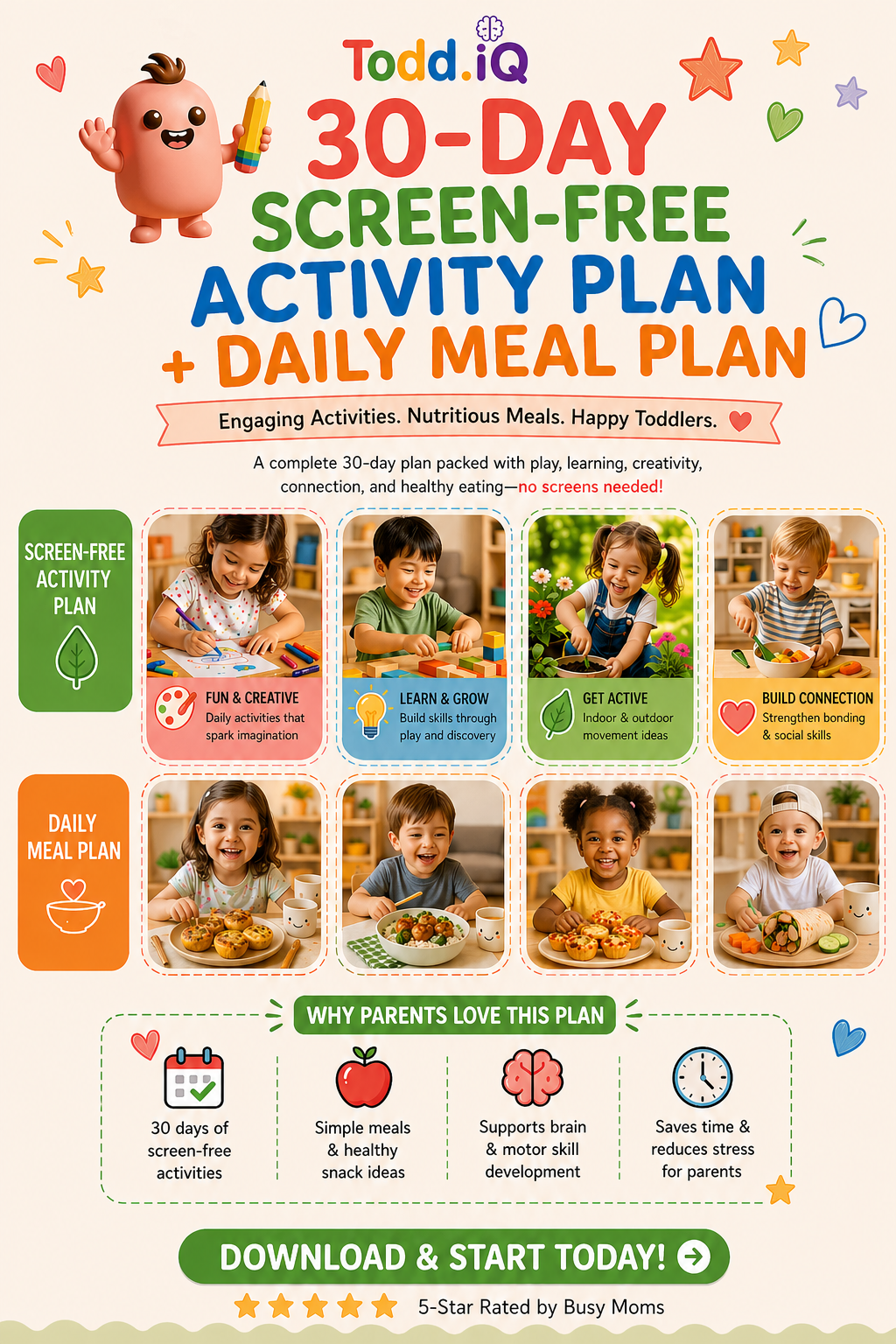 Finally… 30 calmer toddler days.