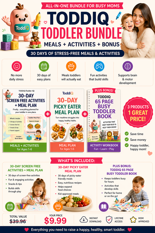 The Ultimate Toddler Bundle (Meals + Activities + Bonus)