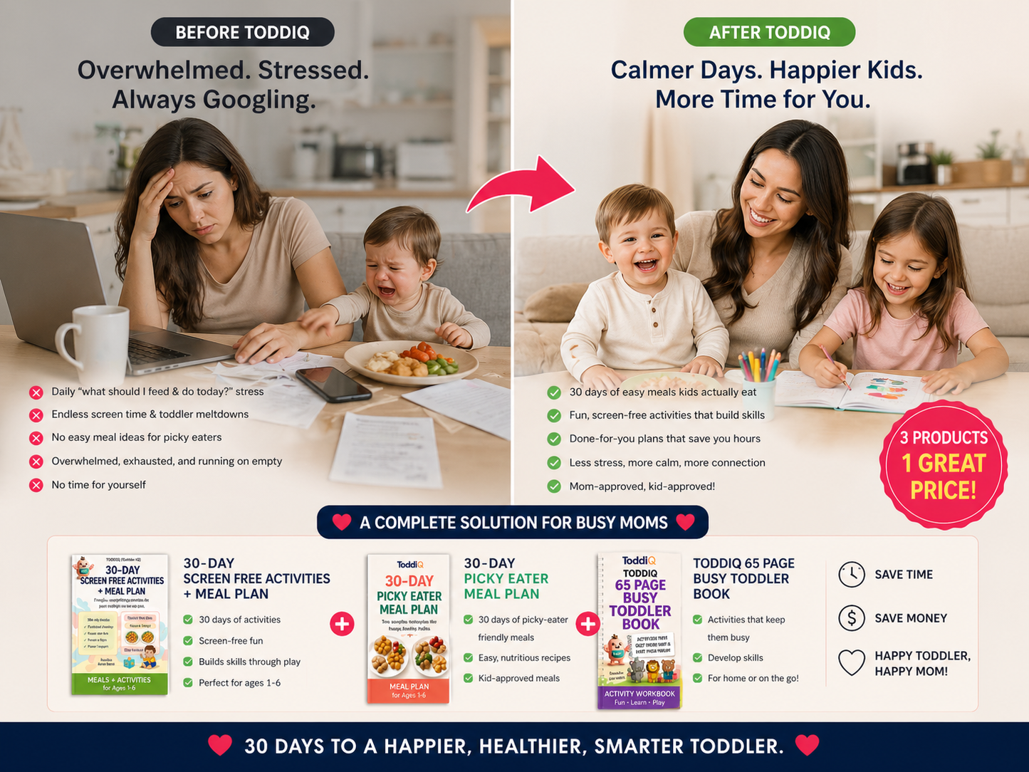 The Ultimate Toddler Bundle (Meals + Activities + Bonus)