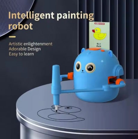 ToddIQ™ Drawing Robot-Screen-Free Creative Play That Helps Kids Focus & Finish