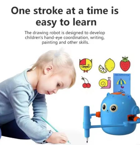 ToddIQ™ Drawing Robot-Screen-Free Creative Play That Helps Kids Focus & Finish